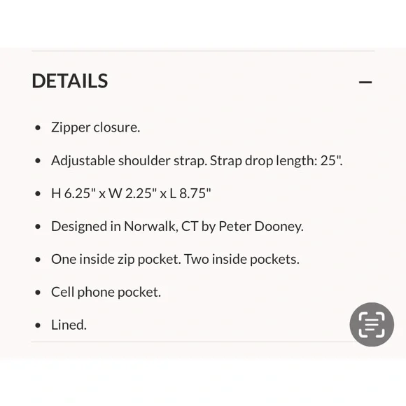 DOONEY AND BURKE..Gray Croc-Embossed Crossbody Bag - Picture 11 of 16